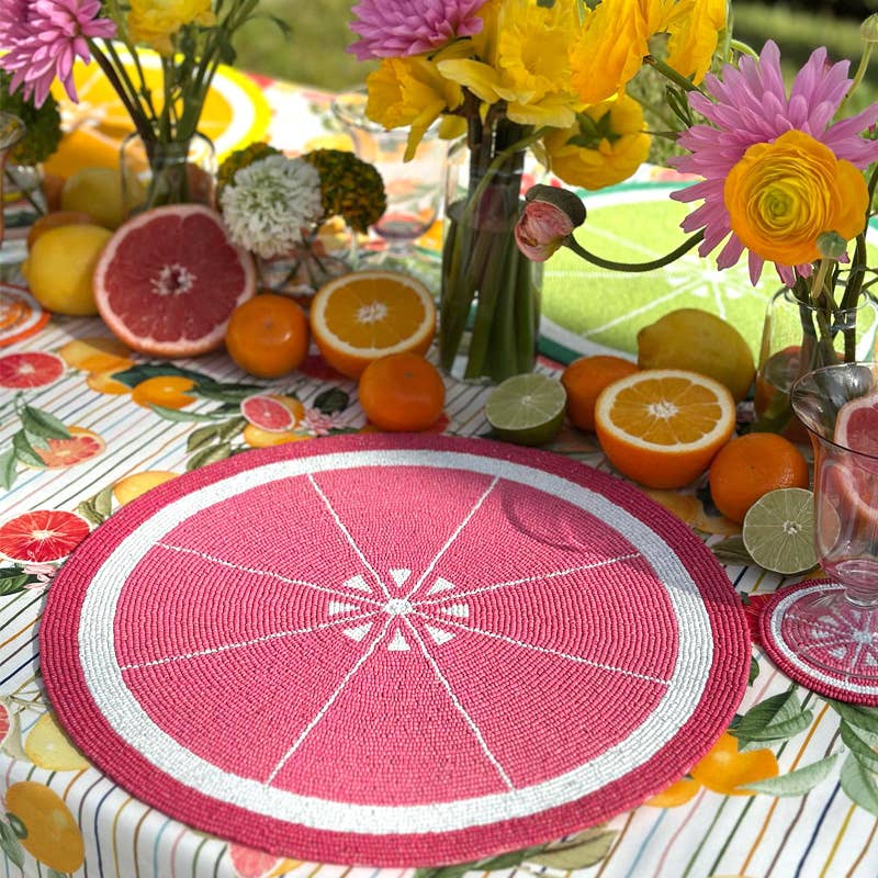 Citrus Coasters -Set of 4