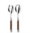 Capdeco Conty Wood Salad Serving Set