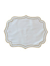 Luna White Gold Placemat - Set of 2