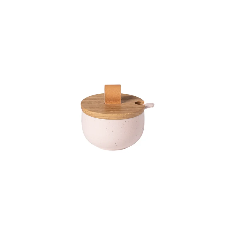 Pacifica Salt Cellar with Wood Lid