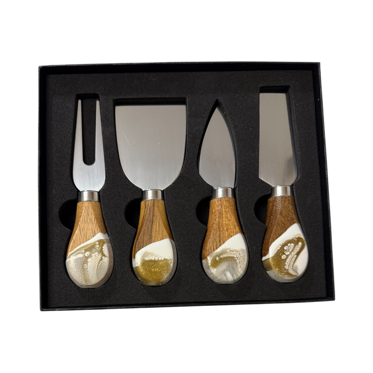 Holiday Cheese Knife Set - Set of 4