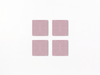 Prestige Coasters Pink - Set of 4