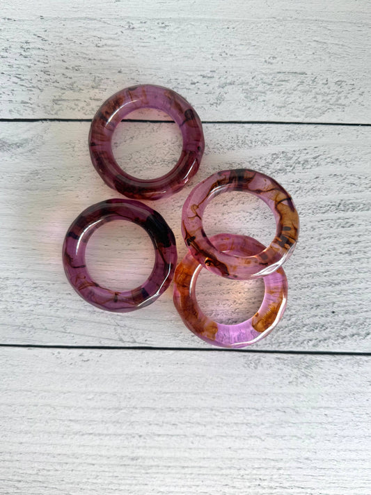 Element Napkin Rings- Set of 4