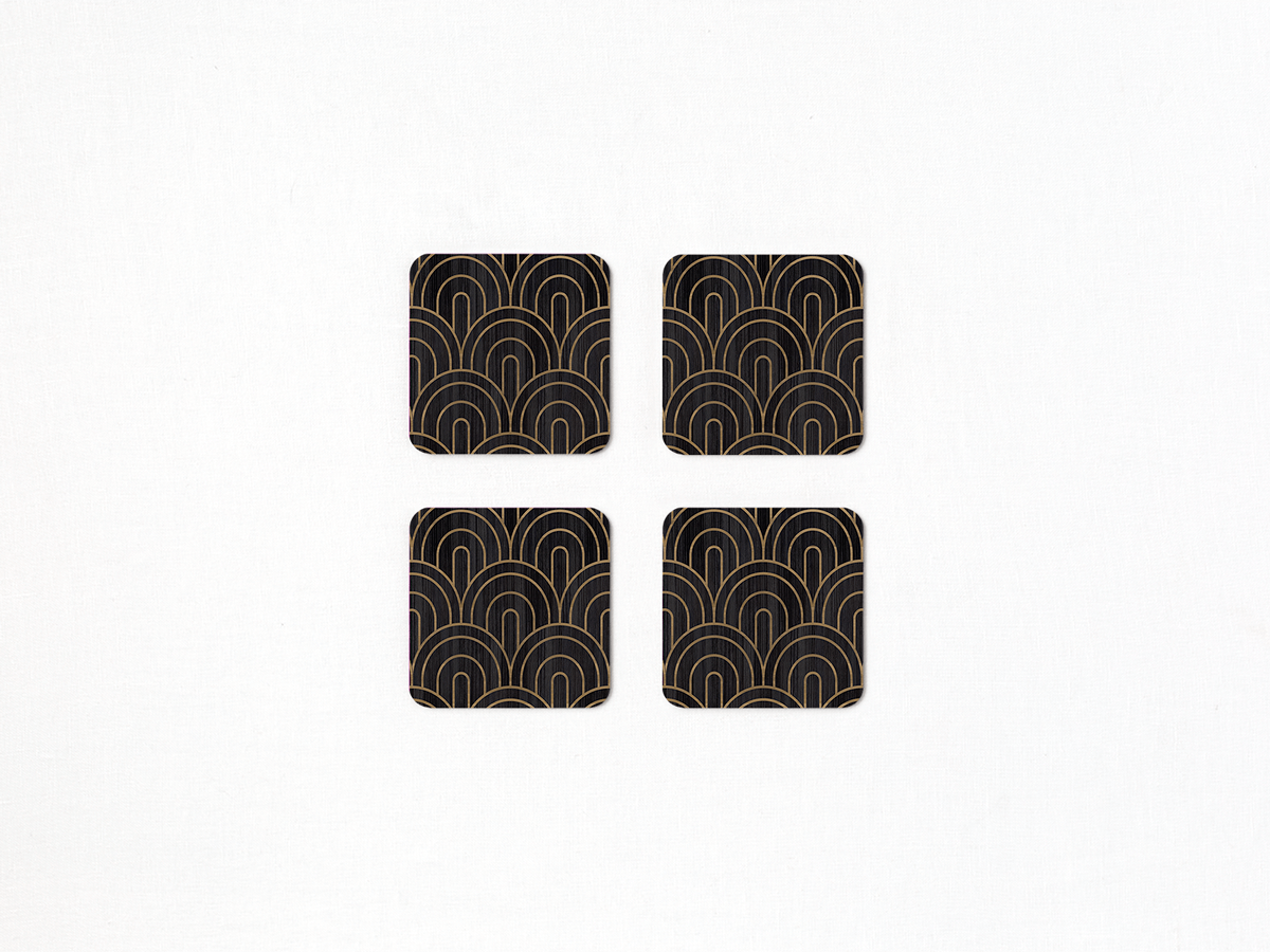 Deco Coasters - Set of 2