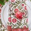 Pomegranate Cotton Dinner Napkins - Set of 4