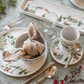 Winter La Plagne Holiday Dinner Plate - Set of 4
