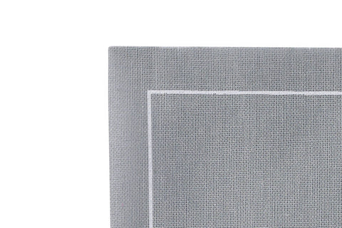 Grey Silver Fox Cocktail Napkin Roll