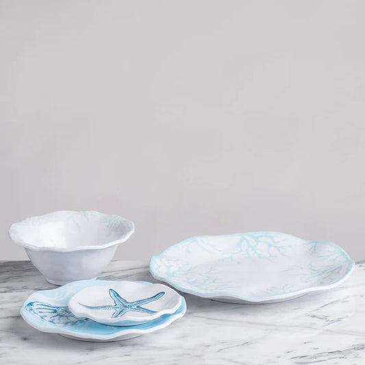 Captiva Appetizer Plate - Melamine - Set of 2