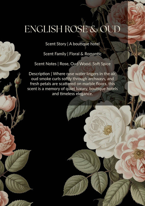 Pick & Mix Wax Melt Duo - English Rose & Oud