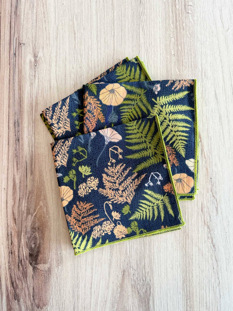 Fern Cocktail Napkins - Set of 4