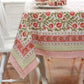 Pomegranate Cotton Tablecloth - Rectangular