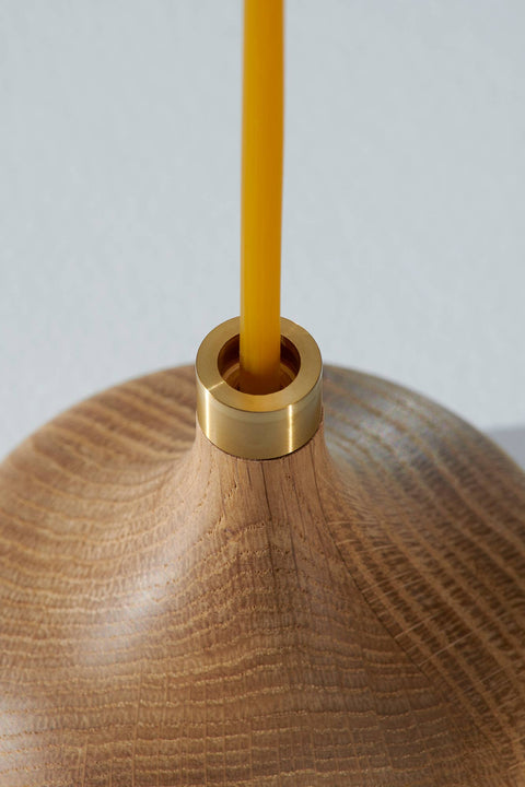 Oak Candle Holder