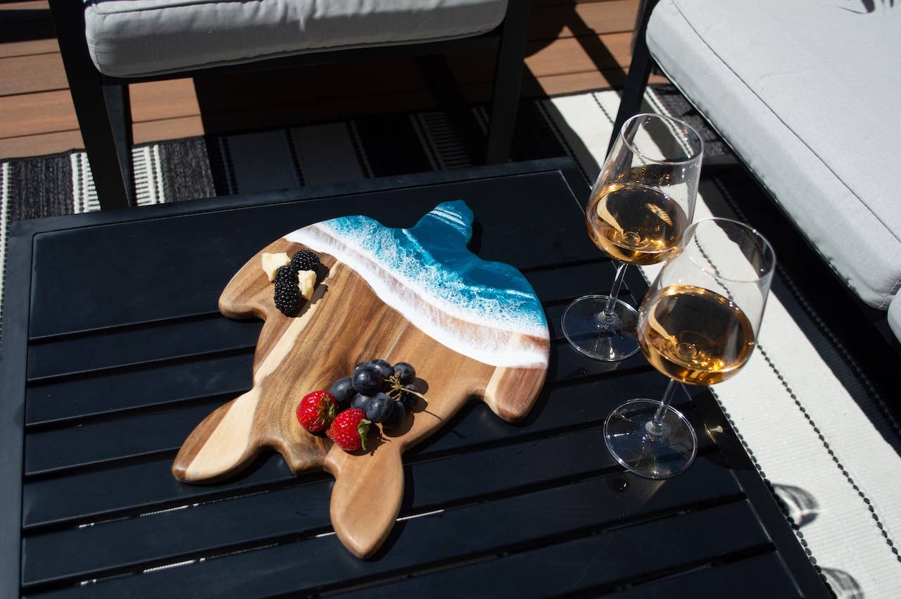 Appetizer / Charcuterie Board - Turtle Shaped