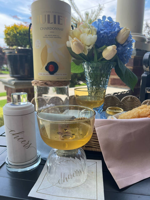 Cocktail Napkin Stand - Glass