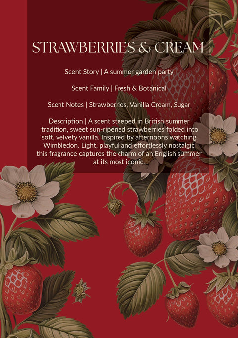 Pick & Mix Wax Melt Duo - Strawberries & Cream