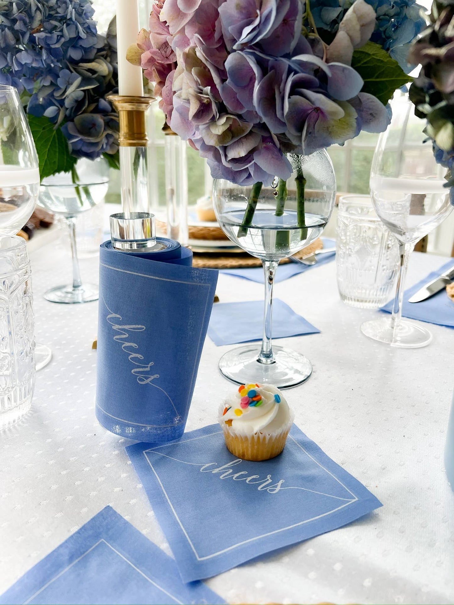 Cocktail Napkin Stand - Glass