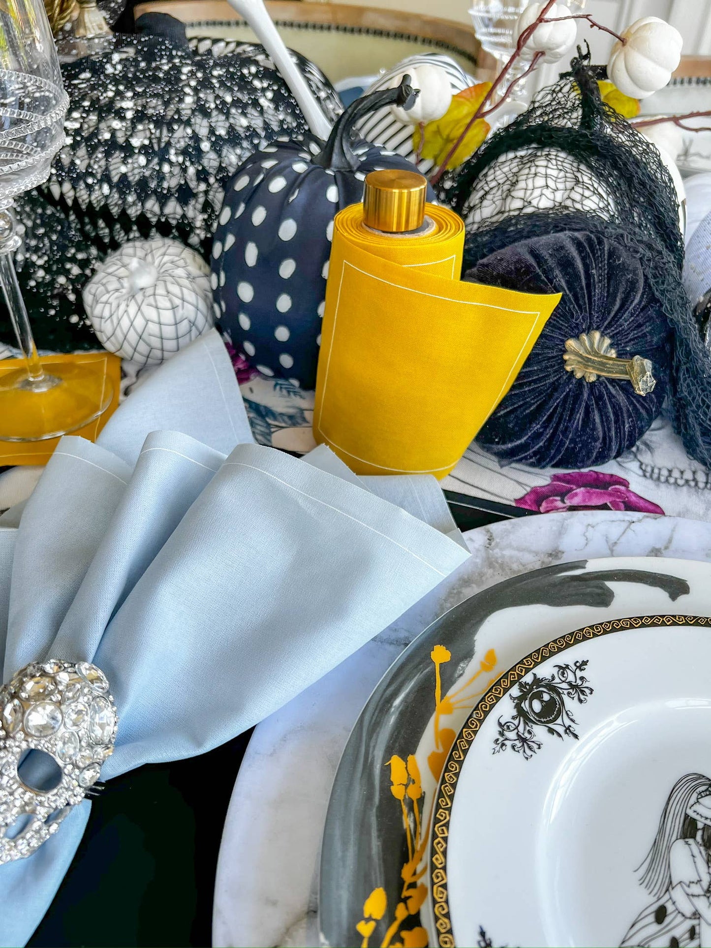 Gold Cocktail Napkin Stand