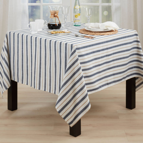 Algarve Striped Tablecloth