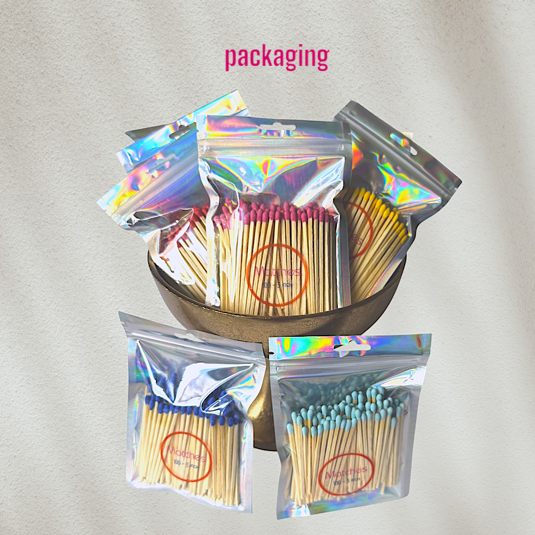 Kaleidoscope Colored Matches