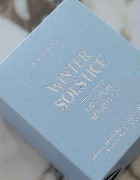 Winter Solstice Candle