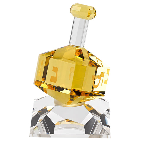 Amber Crystal Dreidel