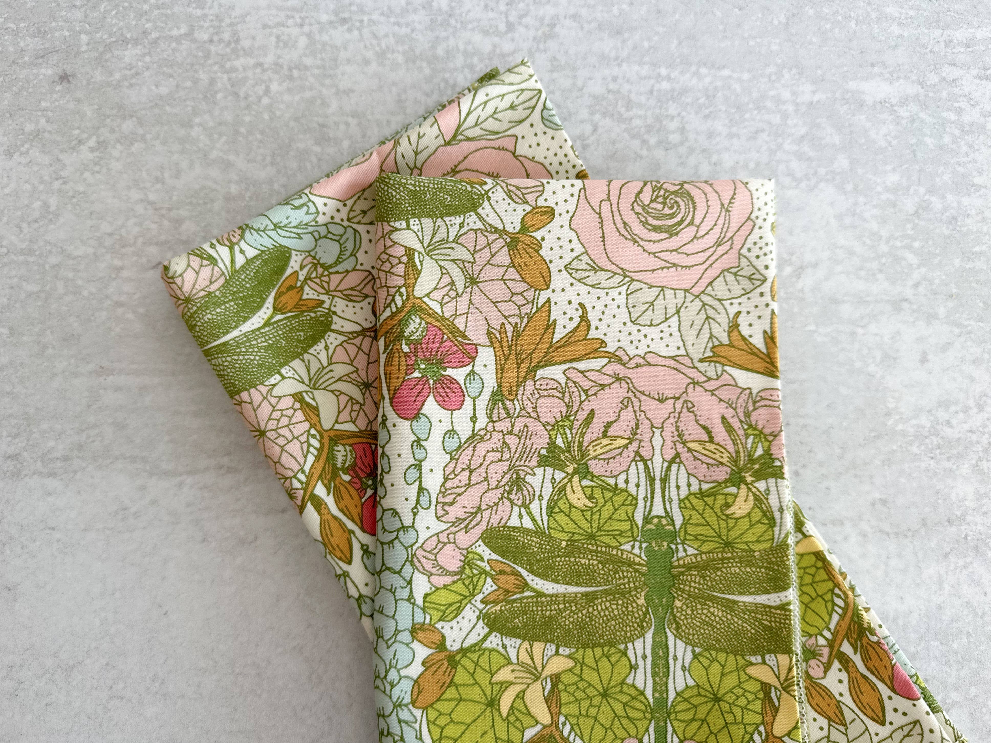 Asprey Dragonfly Garden Dinner Napkins