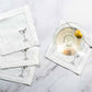Martini Time Linen Coasters - Set of 4