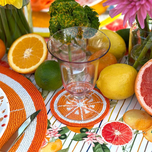 Citrus Coasters -Set of 4