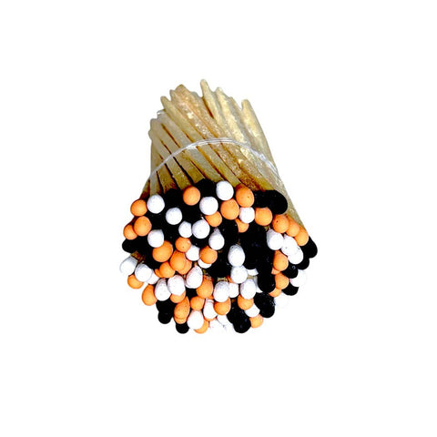 3" Colored Matches: Bundles of 100, 18+ Color Options