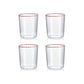 Sweet Candy Cane Tumblers - Set of 4