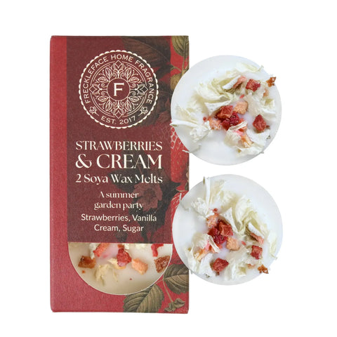 Pick & Mix Wax Melt Duo - Strawberries & Cream