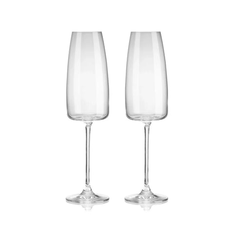 Lady Champagne Flutes - Set of 2