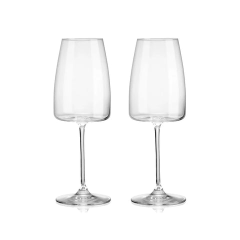Lady White Wine Glasses - Set of 2