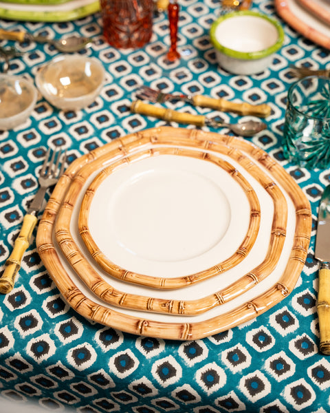 Bamboo Collection Appetizer/Bread Plate