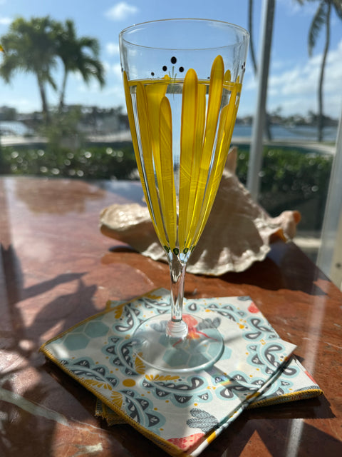 Honey Bee Cocktail Napkins - Set of 4