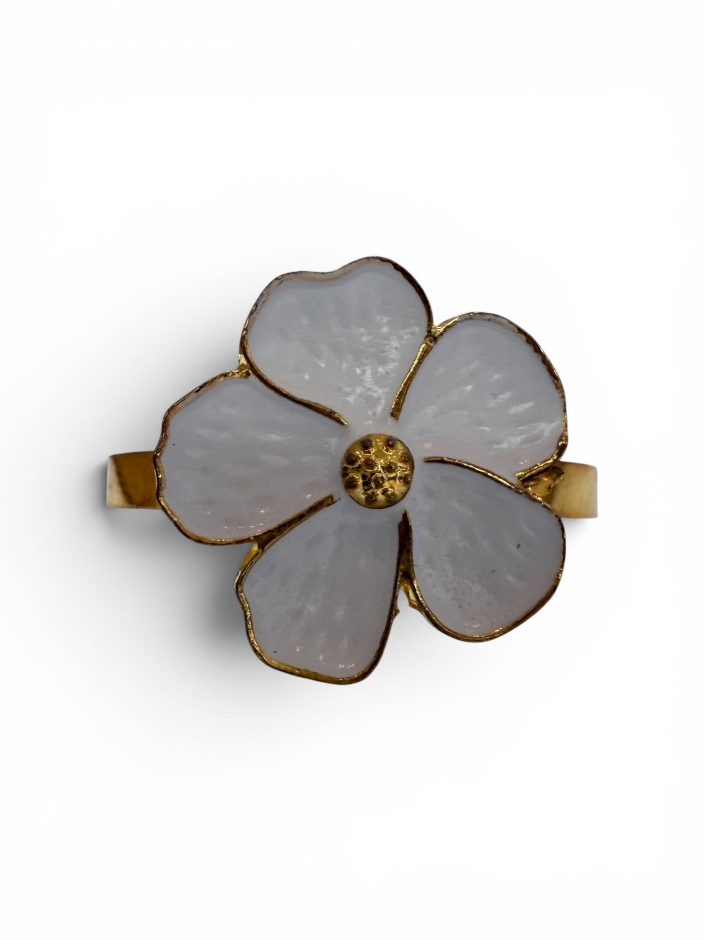 Camillia Napkin Rings - Set of 4