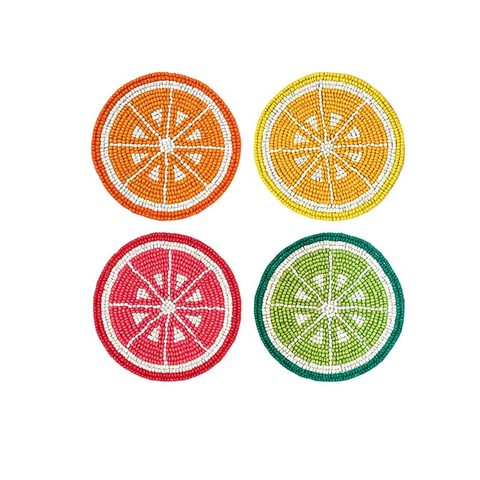 Citrus Coasters -Set of 4