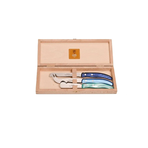Berlingot 3-Piece Breakfast & Cheese Knives Set