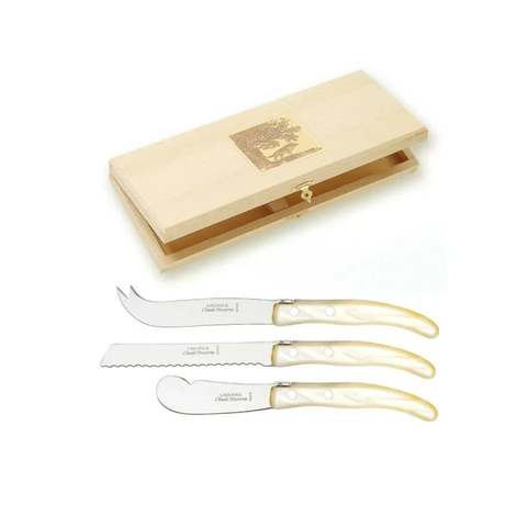 Berlingot 3-Piece Breakfast & Cheese Knives Set