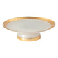 Camilla Footed Gold Band Cake Stand