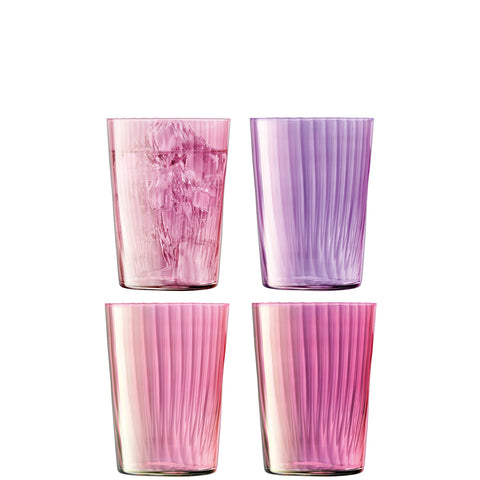 Garnet Water Tumblers - Set of 4
