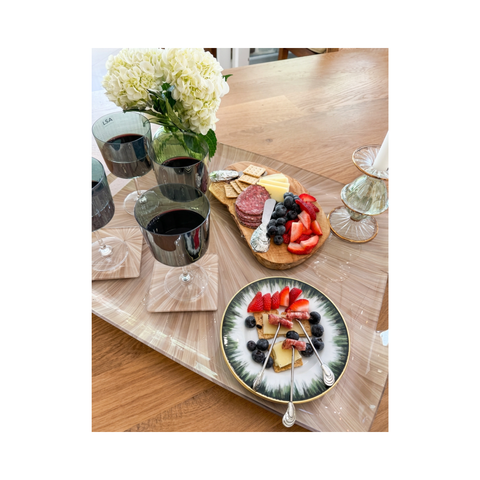 Soleil Fete Tray - Fawn