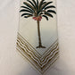 Green Palm Tree Dinner Napkin - Set of 4