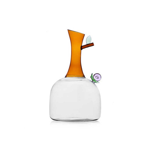 Fruits and Flowers Snail Decanter