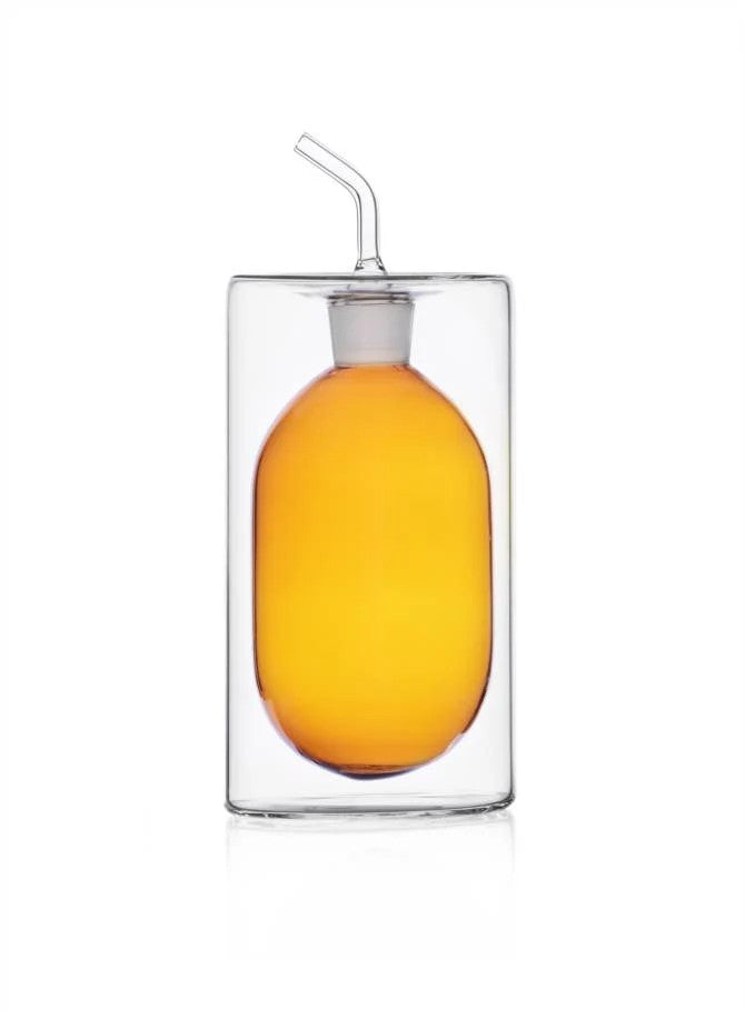 Cilindro Olive Oil Bottle - Amber