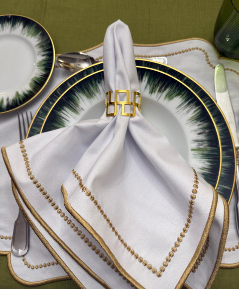 Icon Napkin Rings - Set of 4