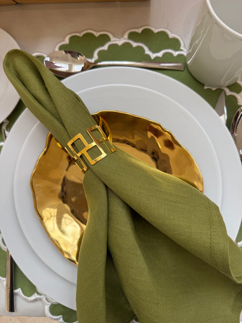 Icon Napkin Rings - Set of 4