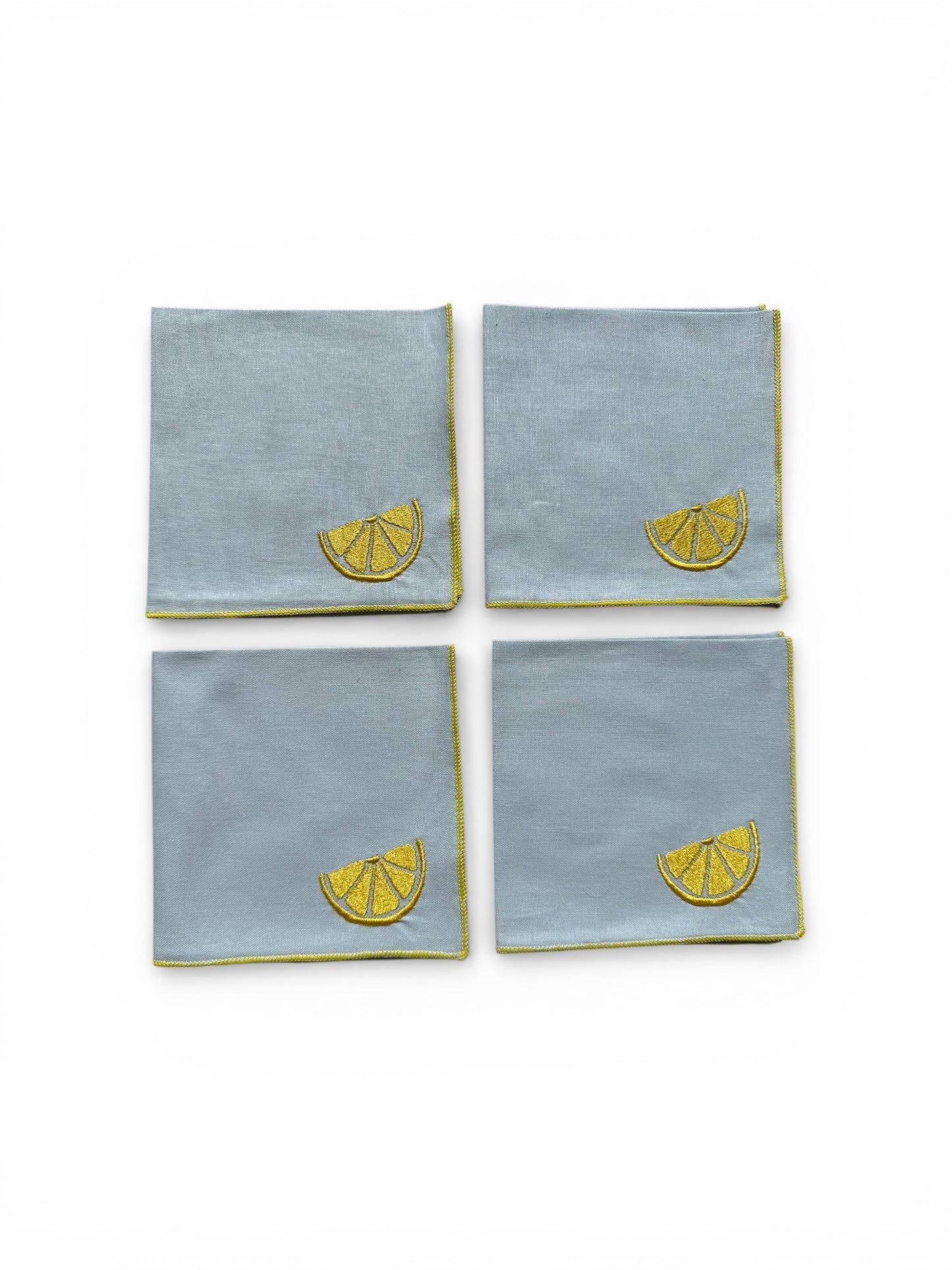 Citrus Cocktail Napkins - Set of 4