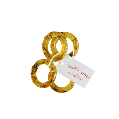 Element Napkin Rings- Set of 4