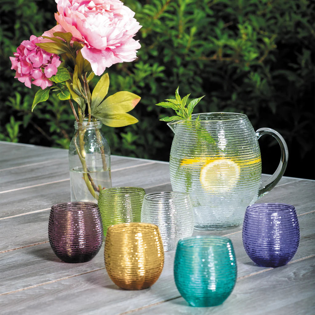 Luca Multicolor Glasses - Set of 6